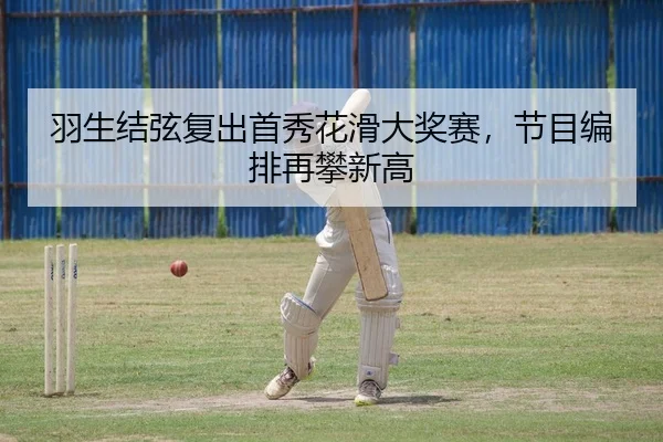 羽生结弦复出首秀花滑大奖赛，节目编排再攀新高